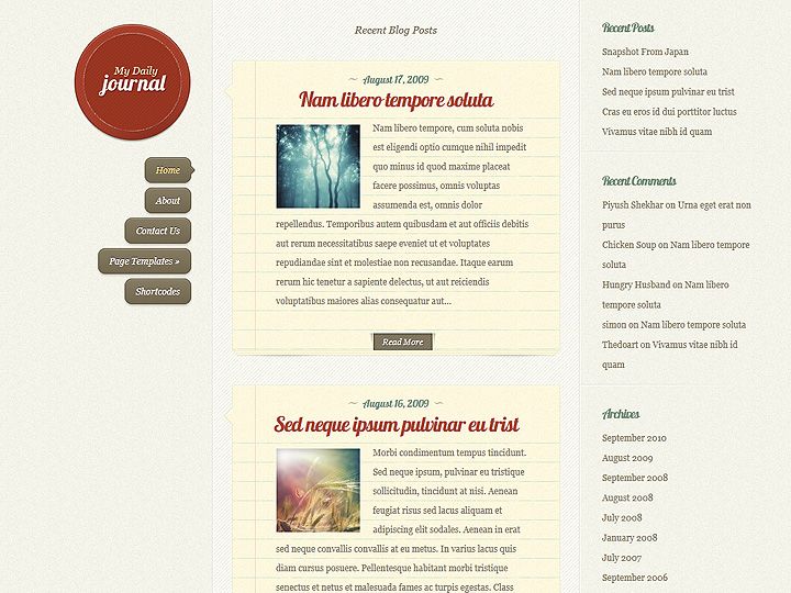 Blog in stile diario personale (on-line)