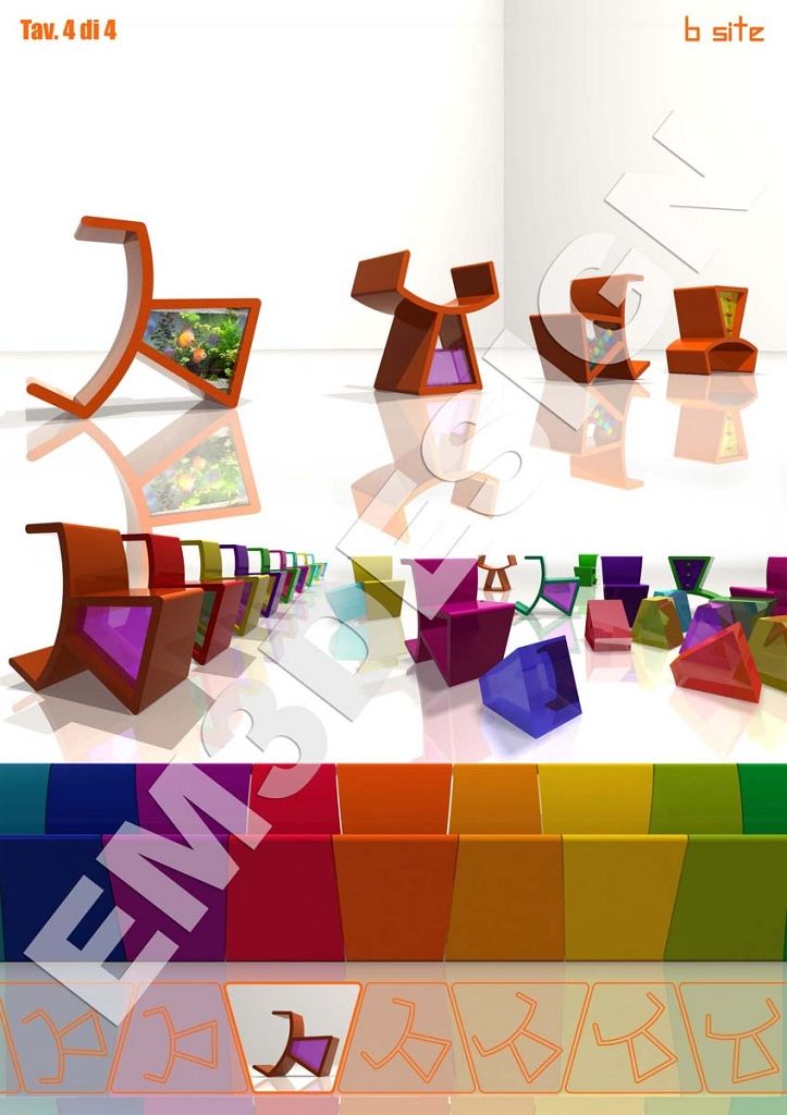 Industrial design, progettare una sedia trasformista: b-site (4)