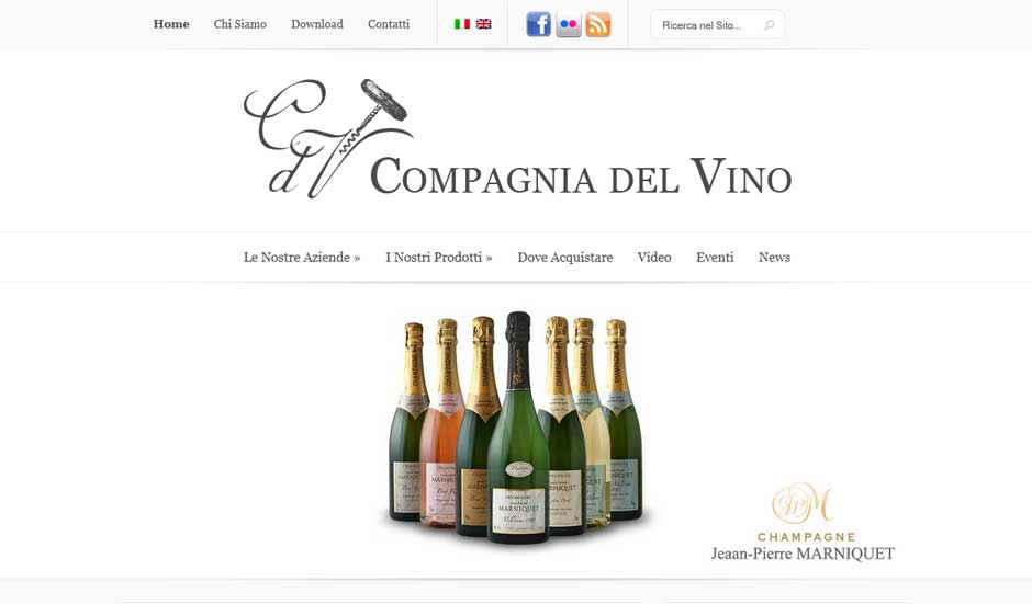 Realizzazione Sito web Compagnia del Vivo