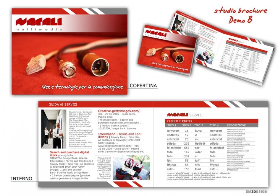 Studio Brochure per raffaorzare Brand Identity