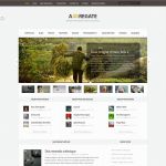 Aggregate, tema WP con slide show ed anteprime