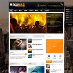 MEGAMAG, template WP Responsive in stile Blog e Magazine