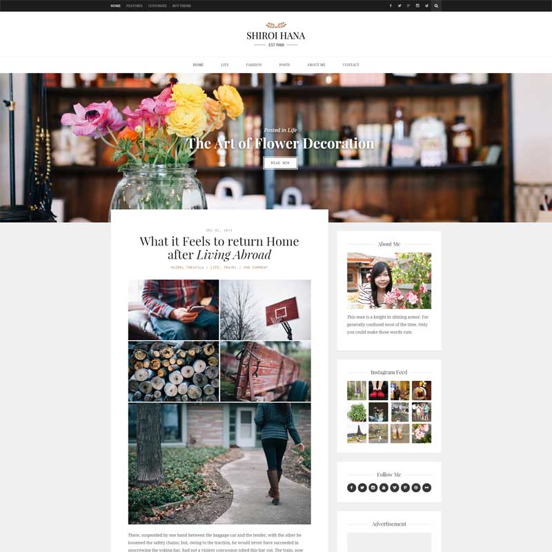 Il migliore tema fashion per siti WordPress 