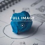 Fullscreen hero header particolare