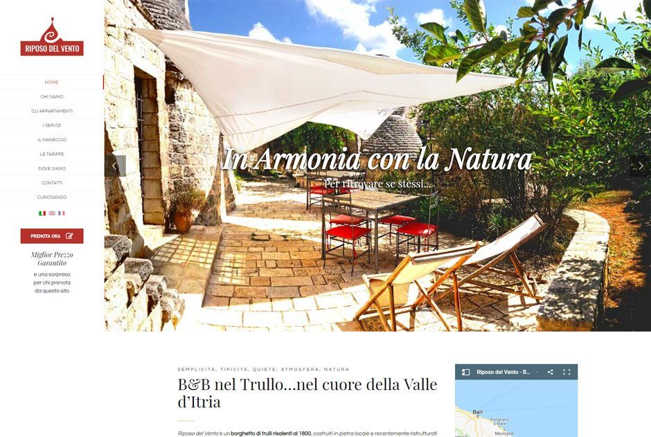 Un progetto web in armonia con la Natura