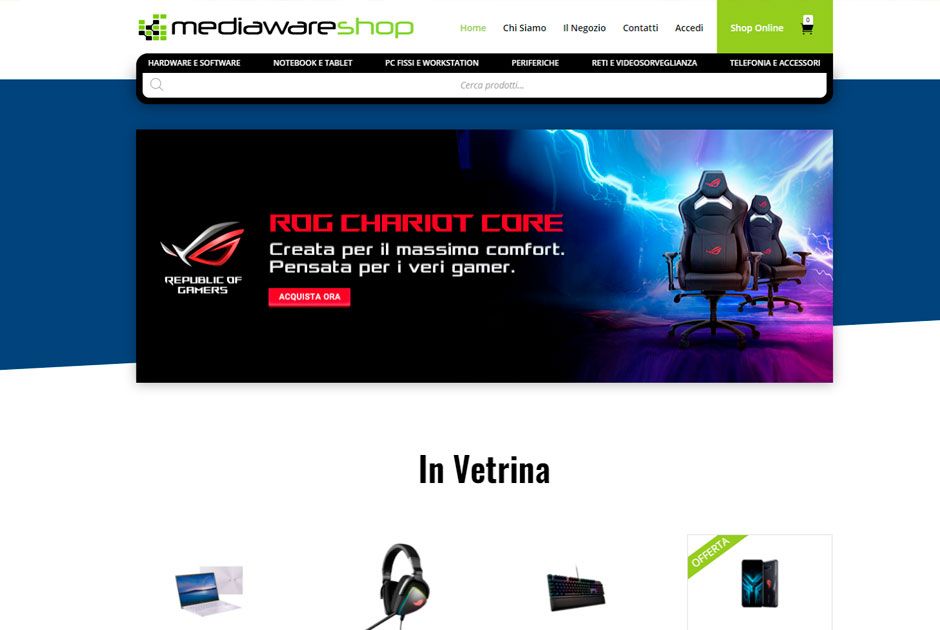 Il migliore sito e commerce WordPress