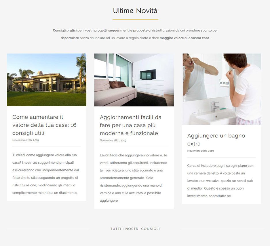 Blog con consigli sulledilizia bonus fiscali e incentivi per le ristrutturazione e il risparmio energetico