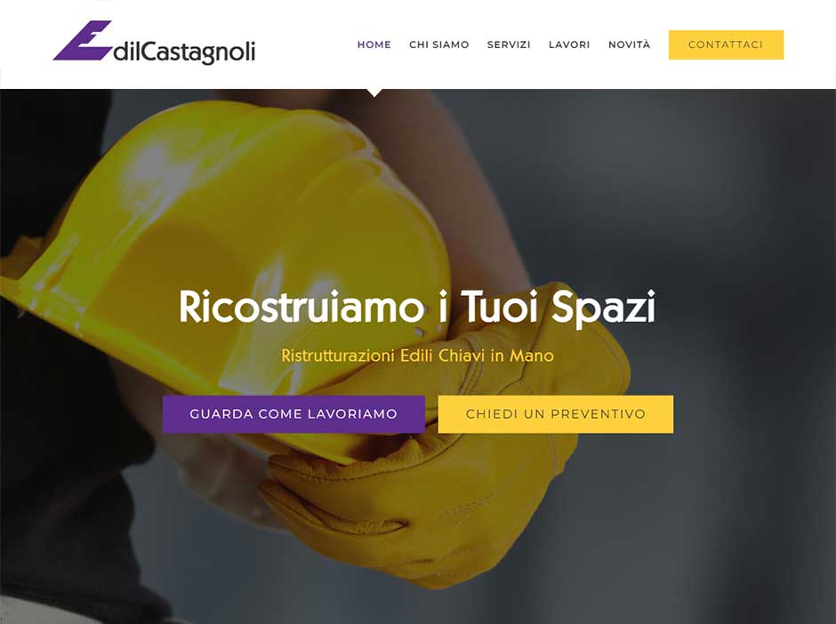 Il miglior temi per un sito di edilizia